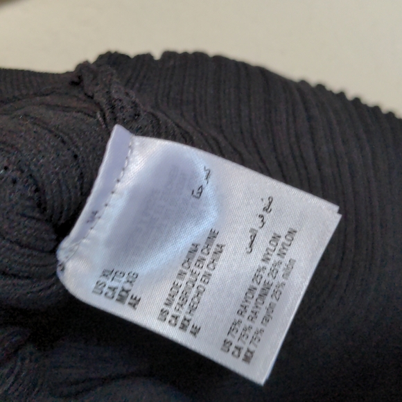 INC International Concepts Surplice Textured Blouse Sz: XL NWT $69 - Picture 6 of 10